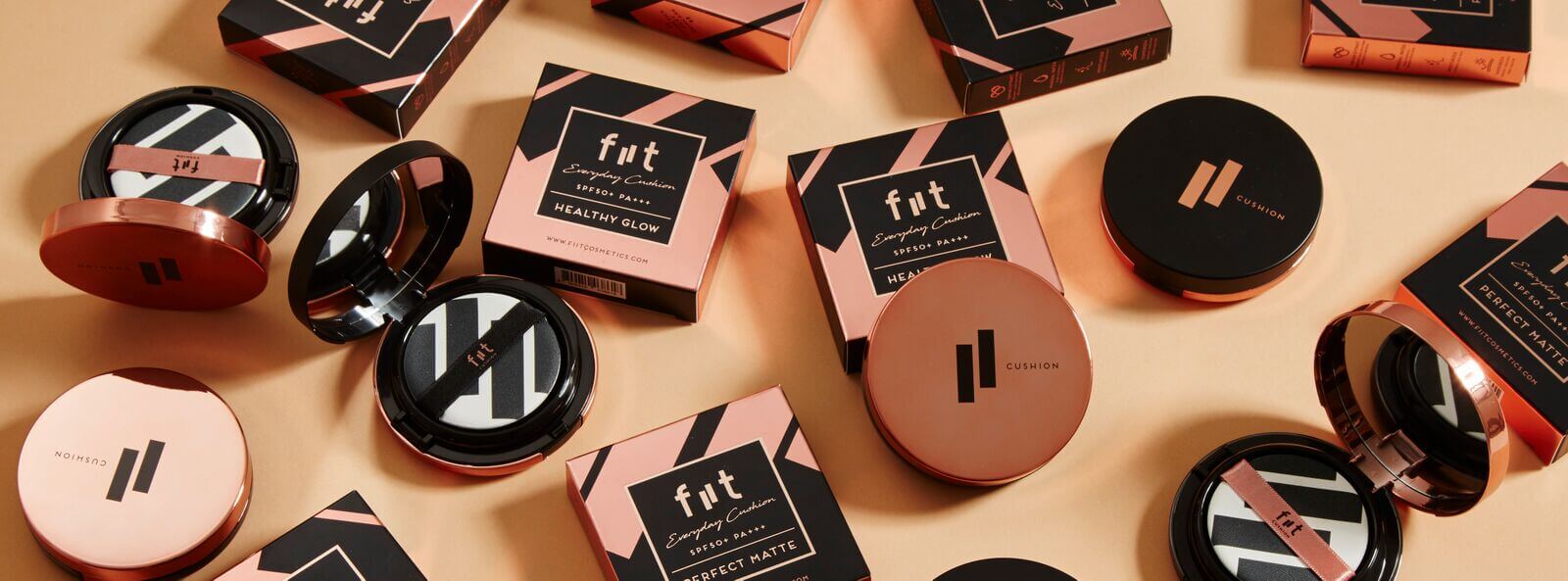 Fiit ,Fiit cosmetic, Everyday Cushion Healthy Glow, # 02 Chou Cream, ผิวขาวโทนเหลือง, คูชั่นรองพื้น ,คูชั่น,รองพื้น